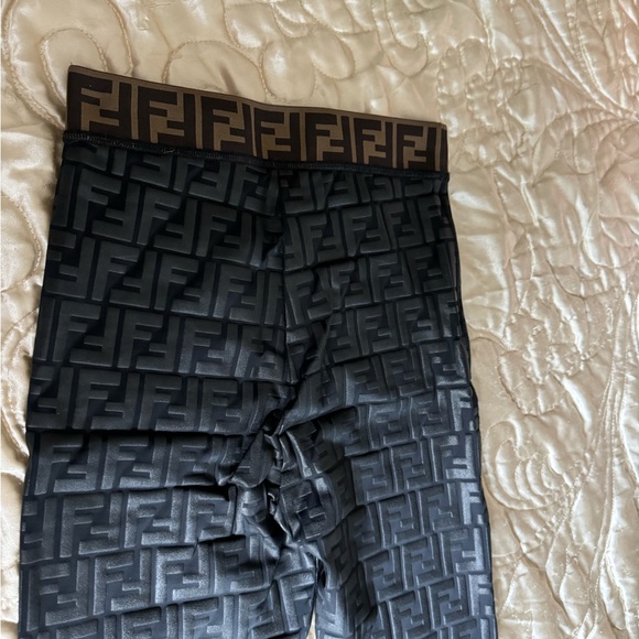 Fendi Small Leggings/Pants FF Print - Picture 4 of 5